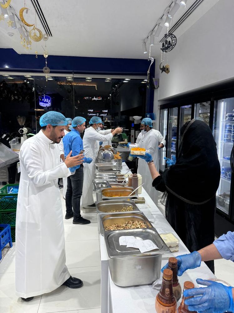 B.Laban desserts being prepared